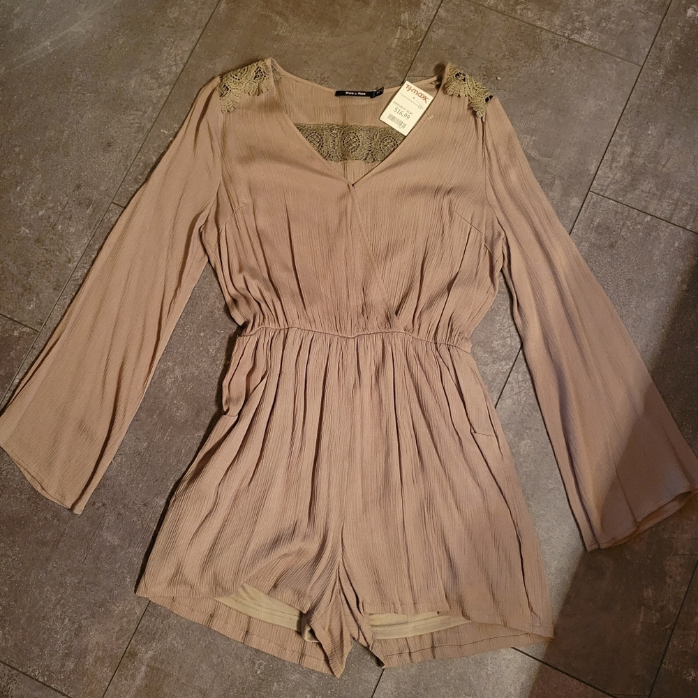 Olive Green Romper